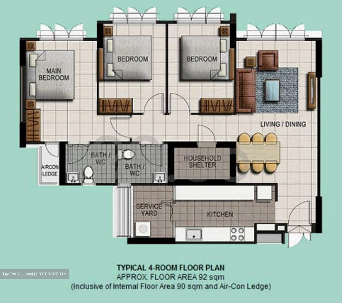 Blk 317B Yishun Greenwalk (Yishun), HDB 4 Rooms #512683821
